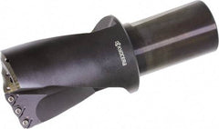 Kyocera - 2.13" Max Drill Depth, 2" Diam, Indexable Insert Drill - 4 Inserts, 1-1/4" Shank Diam, Whistle Notch Shank - Eagle Tool & Supply