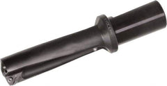 Kyocera - 5.62" Max Drill Depth, 1-7/8" Diam, Indexable Insert Drill - 4 Inserts, 1-1/2" Shank Diam, Whistle Notch Shank - Eagle Tool & Supply