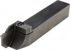 Kyocera - KGD, External, Left Hand, 30mm Max Depth of Cut, 1.3 to 1.5mm Groove Width, Indexable Grooving Tool Holder - Multiple Insert Compatibility, 12mm Shank Height, 12mm Shank Width, 120mm OAL - Eagle Tool & Supply