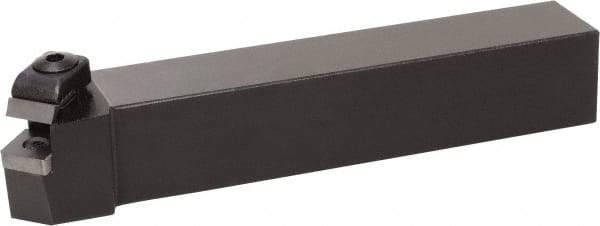 Kyocera - CSSN, Right Hand Cut, 45° Lead Angle, 1" Shank Height x 1" Shank Width, Negative Rake Indexable Turning Toolholder - 6" OAL, SNG 43.., SNG 45.., SNM 43.., SNM 45.., SNU 43.. Insert Compatibility, Series CSSN - Eagle Tool & Supply