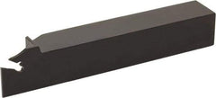 Kyocera - KTKHR, Right Hand Cut, 1.55" Max Depth of Cut, 3.1" Max Workpc Diam, TKN 4.8, TKN 5, TKR/L 5 Insert, Indexable Cutoff Toolholder - 6" OAL, 1" Shank Height, 4.44" Shank Length - Eagle Tool & Supply