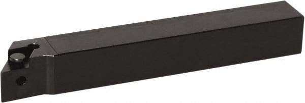 Kyocera - ADJC, Right Hand Cut, 93° Lead Angle, 10mm Shank Height x 10mm Shank Width, Neutral Rake Indexable Turning Toolholder - 120mm OAL, DC.. 325.. Insert Compatibility, Series ADJC - Eagle Tool & Supply