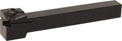 Kyocera - KGMS, External, Right Hand, 4.8mm Max Depth of Cut, 3 to 5mm Groove Width, Indexable Grooving Tool Holder - Multiple Insert Compatibility, 25mm Shank Height, 25mm Shank Width, 150mm OAL - Eagle Tool & Supply