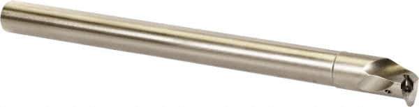 Kyocera - 16mm Min Bore Diam, 150mm OAL, 12mm Shank Diam, A-SVUC(B)-AE Indexable Boring Bar - 25.5mm Max Bore Depth, VCGW 1515.., VCMT 1515.. Insert, Screw Holding Method - Eagle Tool & Supply
