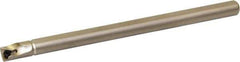 Kyocera - 12mm Min Bore Diam, 140mm OAL, 10mm Shank Diam, A-STLC-AE Indexable Boring Bar - 20mm Max Bore Depth, TCGT 215.., TCMT 215.. Insert, Screw Holding Method - Eagle Tool & Supply