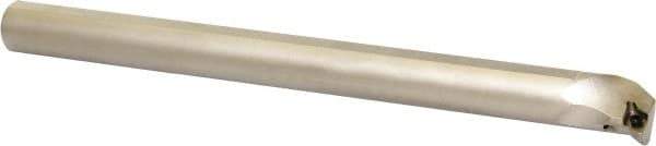 Kyocera - 30mm Min Bore Diam, 250mm OAL, 25mm Shank Diam, A-SDQC-AE Indexable Boring Bar - 38mm Max Bore Depth, DCGT 325.., DCGW 325.., DCMT 325.., DCMW 325.. Insert, Screw Holding Method - Eagle Tool & Supply