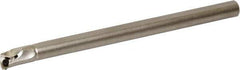 Kyocera - 0.63" Min Bore Diam, 6" OAL, 1/2" Shank Diam, S/A-SWUB(P)-AE Indexable Boring Bar - 0.945" Max Bore Depth, WPGT 215.., WPGW 215.., WPMT 215.., WPMW 215.. Insert, Screw Holding Method - Eagle Tool & Supply