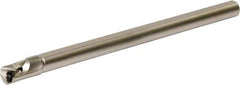 Kyocera - 25mm Min Bore Diam, 200mm OAL, 20mm Shank Diam, A/S-STLB(P)-AE Indexable Boring Bar - 36mm Max Bore Depth, TP.. 1603.. Insert, Screw Holding Method - Eagle Tool & Supply