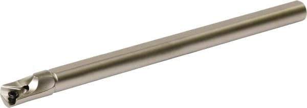 Kyocera - 0.392" Min Bore Diam, 5" OAL, 0.312" Shank Diam, A/S-STLB(P)-AE Indexable Boring Bar - 0.63" Max Bore Depth, TPGB 1815.., TPGH 1815.., TPMH 1815.., TPMT 1815.. Insert, Screw Holding Method - Eagle Tool & Supply