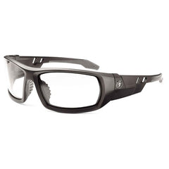 Odin Clear Lens Matte Black Safety Glasses - Eagle Tool & Supply