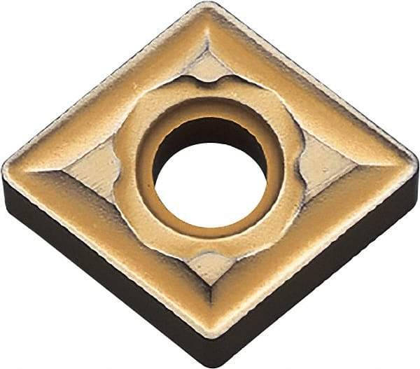 Kyocera - CNMG434 C Grade CA4515 Carbide Turning Insert - TiCN/Al2O3 Finish, 80° Diamond, 1/2" Inscr Circle, 3/16" Thick, 1/16" Corner Radius - Eagle Tool & Supply