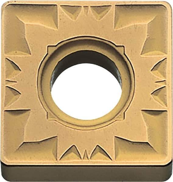Kyocera - SNMG432 ZS Grade CA4505 Carbide Turning Insert - TiCN/Al2O3 Finish, 90° Square, 1/2" Inscr Circle, 3/16" Thick, 1/32" Corner Radius - Eagle Tool & Supply