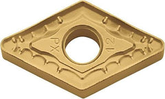 Kyocera - DNMM433 PX Grade CA530 Carbide Turning Insert - TiCN/Al2O3/TiN Finish, 55° Diamond, 1/2" Inscr Circle, 3/16" Thick, 3/64" Corner Radius - Eagle Tool & Supply