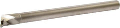 Kyocera - 14mm Min Bore Diam, 140mm OAL, 10mm Shank Diam, A-SVPC(B)-AE Indexable Boring Bar - 24mm Max Bore Depth, VCGW 1515.., VCMT 1515.. Insert, Screw Holding Method - Eagle Tool & Supply