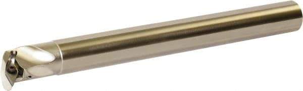 Kyocera - 25mm Min Bore Diam, 200mm OAL, 20mm Shank Diam, A-SVZC(B)-AE Indexable Boring Bar - 40.5mm Max Bore Depth, VBET 22.., VBGT 22.., VBGW 22.., VBMT 22.., VCGT 22.., VCMT 22.. Insert, Screw Holding Method - Eagle Tool & Supply