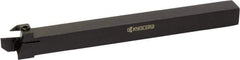 Kyocera - KGM, External, Right Hand, 0.669" Max Depth of Cut, 2 to 3mm Groove Width, Indexable Grooving Tool Holder - Multiple Insert Compatibility, 1" Shank Height, 1" Shank Width, 6" OAL - Eagle Tool & Supply