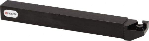 Kyocera - KTGF, External, Right Hand, 2.5mm Max Depth of Cut, 0.33 to 2.5mm Groove Width, Indexable Grooving Tool Holder - TGF32.. Insert Compatibility, 12mm Shank Height, 12mm Shank Width, 120mm OAL - Eagle Tool & Supply