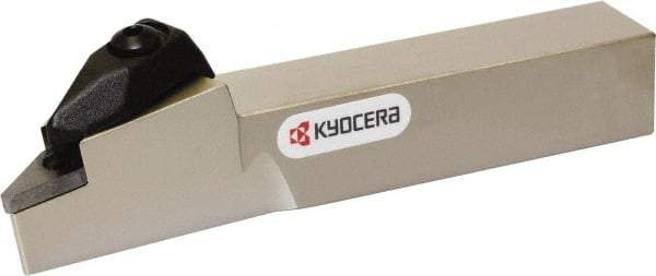 Kyocera - DVLN, Right Hand Cut, 95° Lead Angle, 20mm Shank Height x 20mm Shank Width, Negative Rake Indexable Turning Toolholder - 125mm OAL, VN.. 33 Insert Compatibility, Series DVLN - Eagle Tool & Supply