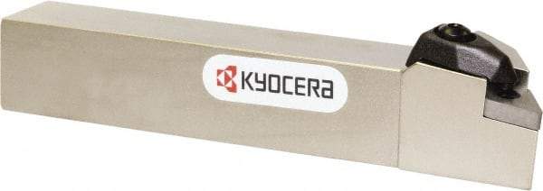 Kyocera - DDJN, Right Hand Cut, 93° Lead Angle, 25mm Shank Height x 25mm Shank Width, Negative Rake Indexable Turning Toolholder - 150mm OAL, DN.. 43.. Insert Compatibility, Series DDJN - Eagle Tool & Supply