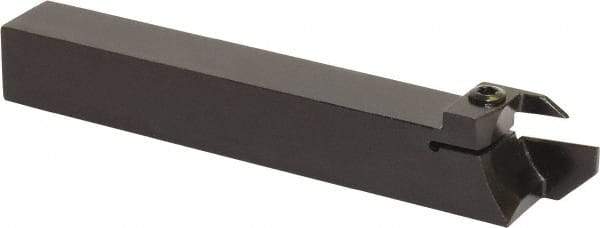 Kyocera - KGM, External, Left Hand, 16.002mm Max Depth of Cut, 3 to 4mm Groove Width, Indexable Grooving Tool Holder - Multiple Insert Compatibility, 16mm Shank Height, 16mm Shank Width, 120mm OAL - Eagle Tool & Supply