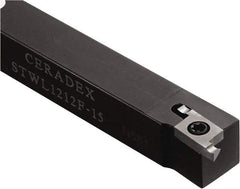 Kyocera - STWL, External, Left Hand, 3mm Max Depth of Cut, Indexable Grooving Tool Holder - TWFGL.. Insert Compatibility, 20mm Shank Height, 20mm Shank Width, 125mm OAL - Eagle Tool & Supply