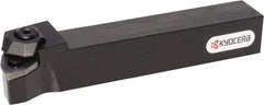 Kyocera - WWLN, Left Hand Cut, 95° Lead Angle, 25mm Shank Height x 25mm Shank Width, Negative Rake Indexable Turning Toolholder - 150mm OAL, WN.. 43.. Insert Compatibility, Series WWLN - Eagle Tool & Supply