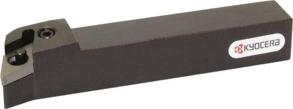 Kyocera - PDHN, Right Hand Cut, 107.50° Lead Angle, 20mm Shank Height x 20mm Shank Width, Negative Rake Indexable Turning Toolholder - 125mm OAL, DN.. 43.. Insert Compatibility, Series PDHN - Eagle Tool & Supply