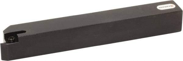 Kyocera - SABS, Right Hand Cut, 75° Lead Angle, 1/2" Shank Height x 1/2" Shank Width, Indexable Turning Toolholder - 120.65mm OAL, ABS..40.. Insert Compatibility, Series SABS - Eagle Tool & Supply