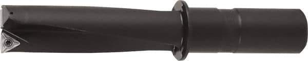Kyocera - 2.16" Max Drill Depth, 0.734" Diam, Indexable Insert Drill - 2 Inserts, 5/8" Shank Diam, Whistle Notch Shank - Eagle Tool & Supply