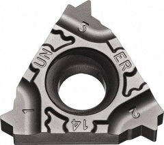Kyocera - 16ER External Right Hand 12 UN Laydown Threading Insert - Grade PR1115, TiAlN Coated Carbide, 9.53mm Inscribed Circle - Eagle Tool & Supply