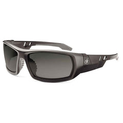 Odin Smoke Lens Matte Black Safety Glasses - Eagle Tool & Supply