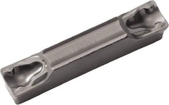 Kyocera - 6020GDFM GH Grade PR1225, 6mm Cutting Width Carbide Grooving Insert - Neutral, 0.4mm Corner Radius, Megacoat Finish - Eagle Tool & Supply