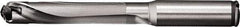 Kyocera - 30mm Max Drill Depth, 3xD, 9.99mm Diam, Indexable Insert Drill - 1 Insert, 10mm Shank Diam, Straight Shank - Eagle Tool & Supply