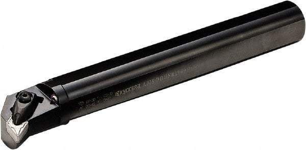 Kyocera - 63mm Min Bore Diam, 350mm OAL, 50mm Shank Diam, A-DDUN Indexable Boring Bar - 65mm Max Bore Depth, DN.G 1504.., DNGA 1504.., DNMG 1504.., DNMM 1504.. Insert, Clamp Holding Method - Eagle Tool & Supply