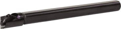 Kyocera - 1-1/2" Min Bore Diam, 12" OAL, 1-1/4" Shank Diam, DWLN Indexable Boring Bar - 1.614" Max Bore Depth, WNMG 43.. Insert, Screw Clamping Holding Method - Eagle Tool & Supply
