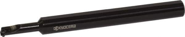 Kyocera - 0.62" Min Bore Diam, 6" OAL, 1/2" Shank Diam, S...SVJB Indexable Boring Bar - 1-1/4" Max Bore Depth, VBET 22.., VBGT 22.., VBGW 22.., VBMT 22.. Insert, Screw Holding Method - Eagle Tool & Supply