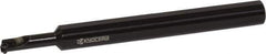 Kyocera - 0.62" Min Bore Diam, 6" OAL, 1/2" Shank Diam, S...SVJB Indexable Boring Bar - 1-1/4" Max Bore Depth, VBET 22.., VBGT 22.., VBGW 22.., VBMT 22.. Insert, Screw Holding Method - Eagle Tool & Supply