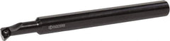 Kyocera - S...SDUC, Left Hand Cut, 93° Lead Angle, 18mm Shank Height x 18mm Shank Width, Positive Rake Indexable Turning Toolholder - 120mm OAL, DC.. 325.. Insert Compatibility, Series S...SDUC - Eagle Tool & Supply