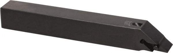 Kyocera - AVJB, Right Hand Cut, 93° Lead Angle, 10mm Shank Height x 10mm Shank Width, Neutral Rake Indexable Turning Toolholder - 120mm OAL, VB.. 22.., VC.. 22.. Insert Compatibility, Series AVJB - Eagle Tool & Supply