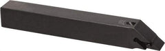 Kyocera - AVJB, Right Hand Cut, 93° Lead Angle, 10mm Shank Height x 10mm Shank Width, Neutral Rake Indexable Turning Toolholder - 120mm OAL, VB.. 22.., VC.. 22.. Insert Compatibility, Series AVJB - Eagle Tool & Supply