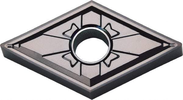 Kyocera - DNGG431 SK Grade PR1225 Carbide Turning Insert - Megacoat Finish, 55° Diamond, 1/2" Inscr Circle, 3/16" Thick, 1/64" Corner Radius - Eagle Tool & Supply