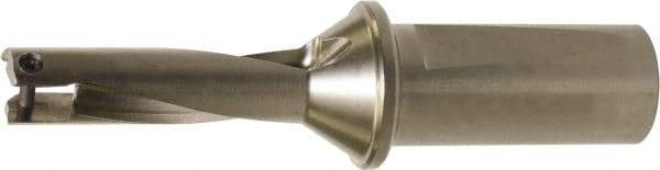 Kyocera - 1.732" Max Drill Depth, 12.5mm Diam, Indexable Insert Drill - 1 Insert, 3/4" Shank Diam, Flange Shank - Eagle Tool & Supply
