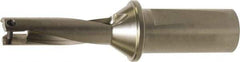 Kyocera - 1.732" Max Drill Depth, 12.5mm Diam, Indexable Insert Drill - 1 Insert, 3/4" Shank Diam, Flange Shank - Eagle Tool & Supply
