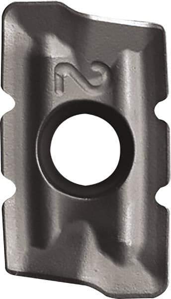 Kyocera - BDMT11T308 N2 Grade PR1225 Carbide Milling Insert - Megacoat Finish, 3.8mm Thick, 0.8mm Corner Radius - Eagle Tool & Supply