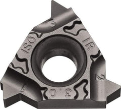 Kyocera - 16IR Internal Right Hand ISO Laydown Threading Insert - Grade PR1115, TiAlN Coated Carbide, 9.53mm Inscribed Circle - Eagle Tool & Supply