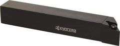 Kyocera - SDJC, Left Hand Cut, 93° Lead Angle, 3/4" Shank Height x 3/4" Shank Width, Neutral Rake Indexable Turning Toolholder - 5" OAL, DC.. Insert Compatibility, Series SDJC - Eagle Tool & Supply
