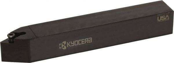 Kyocera - SDNC, Neutral Cut, 63° Lead Angle, 3/4" Shank Height x 3/4" Shank Width, Neutral Rake Indexable Turning Toolholder - 5" OAL, DC.. Insert Compatibility, Series SDNC - Eagle Tool & Supply