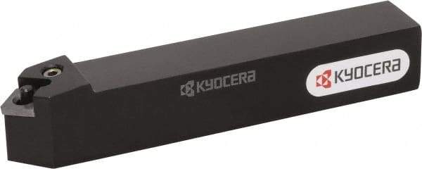 Kyocera - PSDN, Neutral Cut, 90° Lead Angle, 20mm Shank Height x 20mm Shank Width, Negative Rake Indexable Turning Toolholder - 125mm OAL, SN.. 43.. Insert Compatibility, Series PSDN - Eagle Tool & Supply