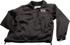 Techniche - Size XS Heated & Water Resistant Jacket - Black, Nylon & Polyester, Zipper Closure - Eagle Tool & Supply