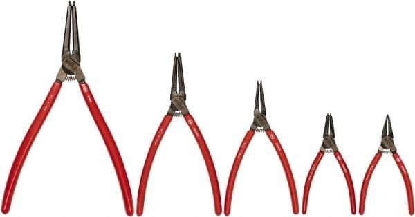 Wiha - 5 Piece Retaining Ring Plier Set - Comes in Box - Eagle Tool & Supply